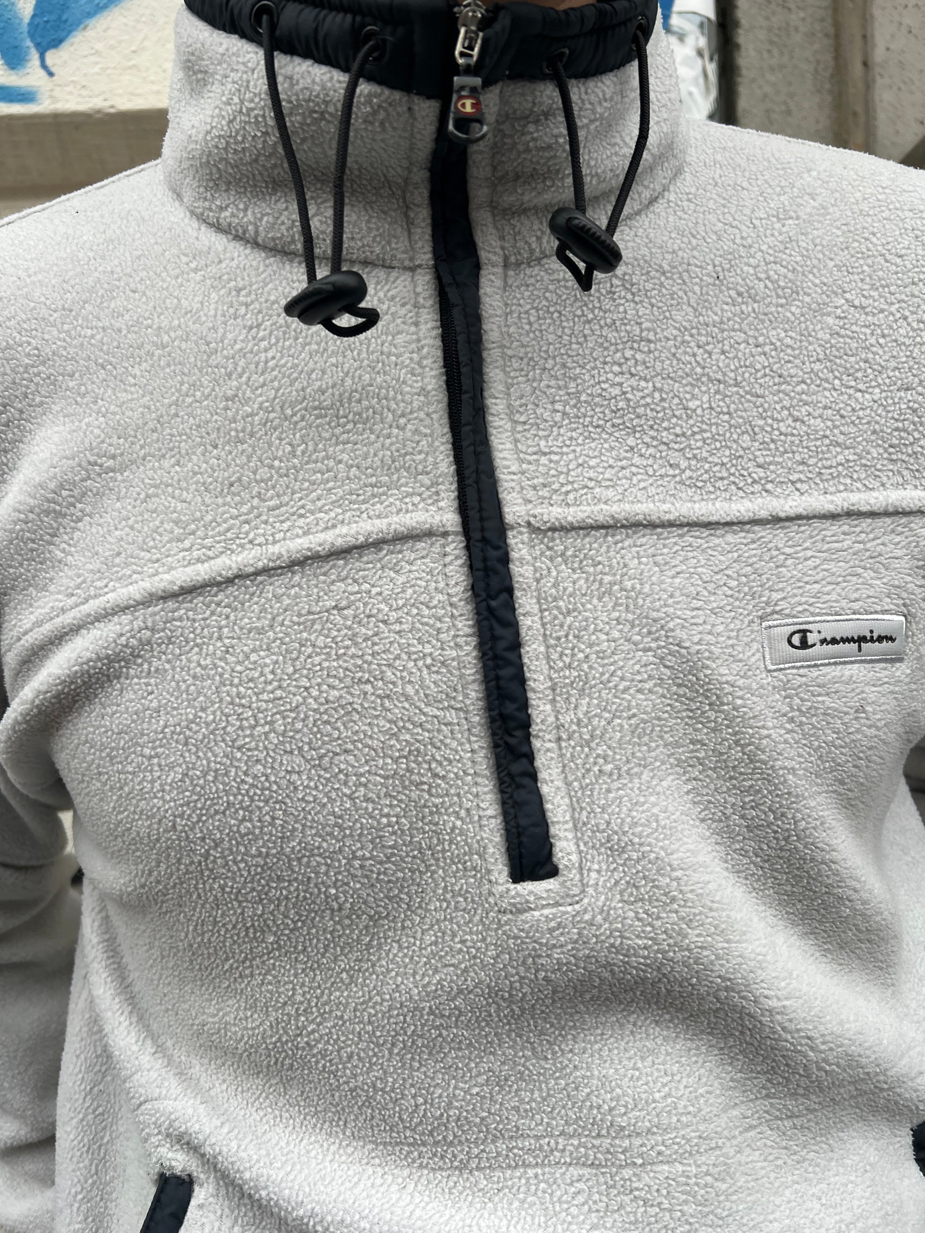 Champion half 2024 zip sweater 90s